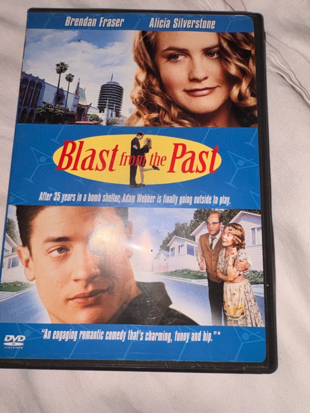 Blast from the Past DVD Movie - Blue & Yellow Cover